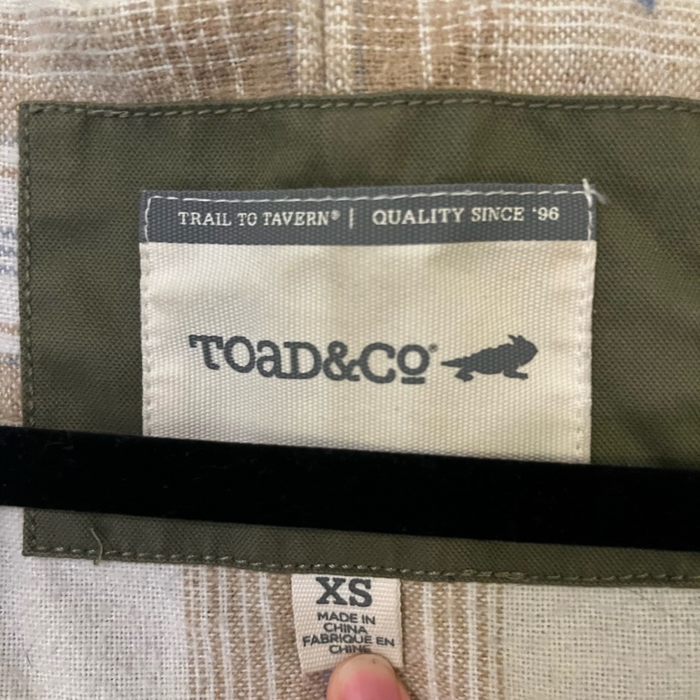 Toad and Co Woman’s Anorak Jacket Size XS - Picture 4 of 7